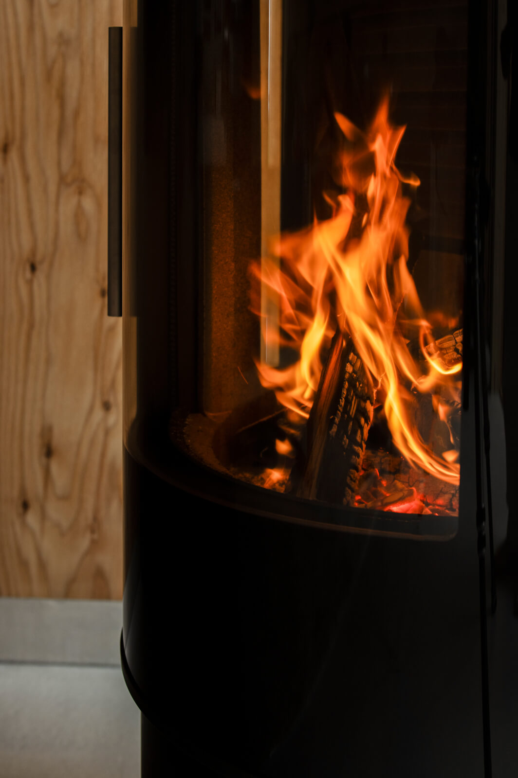 美しい炎は、宿泊客にとって最高のもてなしに